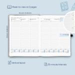 C8LK7 ECO Friendly Academic Planner 2023 Vertical Page Layout