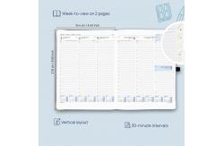 China C8LK7 ECO Friendly Academic Planner 2023 Vertical Page Layout supplier