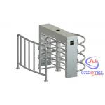 Mechanism Turn Style Electric Baffle Gate Turnstile With Fingerprint Reader for sale