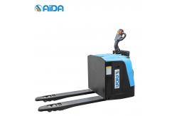 China Hydraulic Electric Pallet Jack Forklift 2.5 Tons Lithium Ion  CE certified supplier