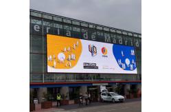 China P16 Outdoor IP66 Transparent Flexible LED Mesh Screen For Building Facade supplier