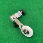 White Rubber Hard Wheels With Support Printing Machine Parts 6 X 60mm 8 X 60mm for sale