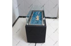 China Rectangle Garden Gas Fire Pits Table Gas Outdoor Propane Firepit supplier