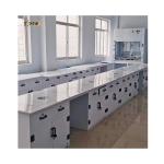 Epoxy Resin Polypropylene Science Bench , W750mm Anti Alkali Lab Work Benches for sale