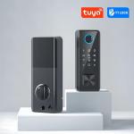 Ble TTlock Waterproof Smart Lock Aluminum Alloy Card Power Emergency Key for sale