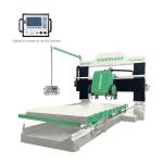 PLC 8.5kw 850mm Linear Marble Edge Profiling Machine Gantry Type for sale