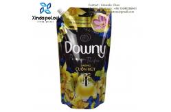China Custom Reusable Fruit Juice Pouch Drink Stand Up Plastic Pouch Packaging supplier