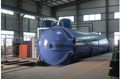 China Horizontal High Pressure Composite Autoclave Pressure Vessel Of Aircraft Making supplier