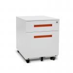Pre Assemble Anti Dumping Mobile 0.7mm Metal Filing Cabinet for sale