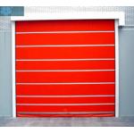 Remote Control 380V 1.2mm Window PVC Rolling Door for sale