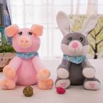 Embroidery Logo Cute Small Soft Toys With Electronic Music Player Inside for sale