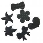 China Multi Shapes 100%Nylon Velcro Hair Sticker Ladies Hair Accessories for sale