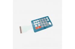 China Water Proof Membrane Keyboard Switch With Keyboard Layout Custom supplier