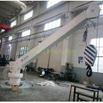 5M Stiff Boom 360 Degree Marine 4t Pedestal Jib Crane for sale