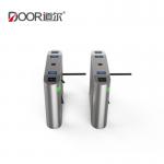 Durable 304 Bridge Type Pedestrian Tripod Turnstile Barrier Gate With RFID for sale