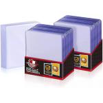 Two Film Cover Plastic Clear Rigid Toploader Card Sleeves For Baseball Yugioh for sale