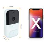 1080P Night Vision 128GB Wireless Doorbell Camera With Screen for sale