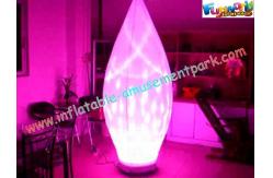 China Indoor Pink Inflatable Lighting Decoration Flame Retardant Illuminated Balloon supplier