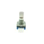 Custom Metal Shaft 5 Pin 11mm Linear Rotary Encoder With Switch