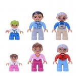 Mini ABS Plastic Action Anime Figures Building Blocks Figure Toys  For Kids