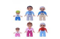 China Mini ABS Plastic Action Anime Figures Building Blocks Figure Toys  For Kids supplier