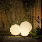 22*16cm Artificial Landscaping Plants With Lighting Courtyard Decoration for sale