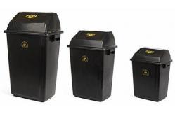 China 120L Antistatic ESD Plastic Garbage Bin Waste Container For Electronic Factory supplier