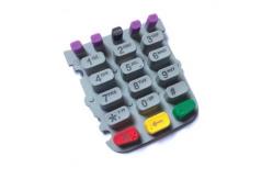 China 60 Shore A Silicone Rubber Keyboard For POS Terminal supplier