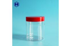 China Airtight 73mm 13OZ Clear Plastic Cans With Easy Open Ends supplier