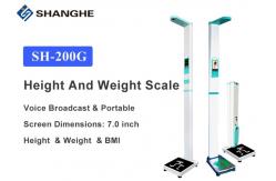 China Intelligent Foldable Wifi Medical USB Height Weight BMI Machine supplier