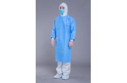 China EO Sterilized SMMS Fabric Surgical Disposable Gowns With Knitted Cuff supplier