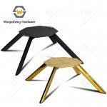 Lightweight Luxury Black Metal Lounge Chair Sofa Legs Base Furniture Accessories Hotel and Living Room Hardware for sale
