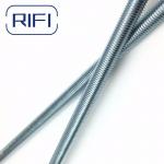 DIN975 DIN976 Carbon Steel Thread Bars M10 Full Threaded Rod Electro Galvanized for sale