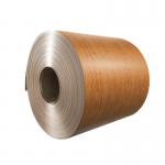 High Durable Wooden Grain Coated Aluminum Coil For Landscaping for sale
