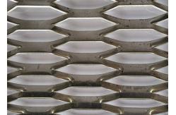 China Thickness 1mm Strand Width Expanded Aluminium Mesh 6.3mm Hole supplier