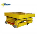 Stationary 400mm Lift Stroke Heavy Duty Mechanical Breaks and Hydraulic Lift Table with Strong Lifting Capacity for sale