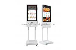China Restaurant Self Service LCD Capacitive Touch Screen Kiosk 1920x1080 supplier