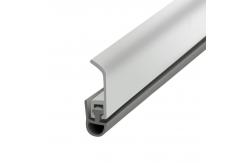 China Aluminum With PVC Rubber Strips Garage Door Bottom Seal Strip - MOQ 1000pcs supplier