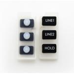 90 Shore A Silicone Numeric Keypad For Electronic Equipment