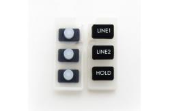 China 90 Shore A Silicone Numeric Keypad For Electronic Equipment supplier