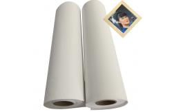 China Premium Inkjet Waterproof Canvas Fabric / Matte Art Printing Poly Cotton Canvas Roll supplier