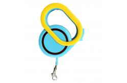 China Custom Pet Automatic Retractable Leash 3M 5M For Walking Cats And Dogs supplier