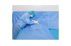 China Laparotomy Drape Surgical Drape Pack With CE ISO13485 Certification supplier