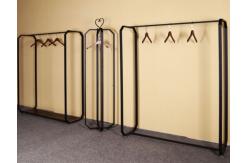 China Customized Design Garment Storage Rack / Industrial Clothing Rack Easy Assemble supplier