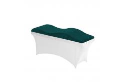 China Slow Rebound Curved Lash Bed Topper Mattress 180*60*18cm supplier