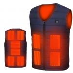 Graphene Unisex Thermal Electric USB Heated Gilet Far Infrared OEM for sale