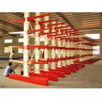 Cold Rolling Steel Cantilever Storage Racks With Multi - Level , Blue / Orange