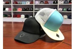 China China Hot sale Flat brim custom logo rhinestone blank 5panel snapback hats caps supplier