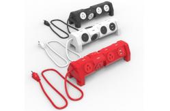 China Home USB Rotary Plug Smart American Desk Mount Power Strip Creative  Multi - Function supplier