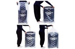China TPCH 0.07mm PE Plastic Drawstring Storage Bags For Clothes supplier